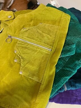 Multiple (3) Corduroy jumpers & 1 pants jumper - girls